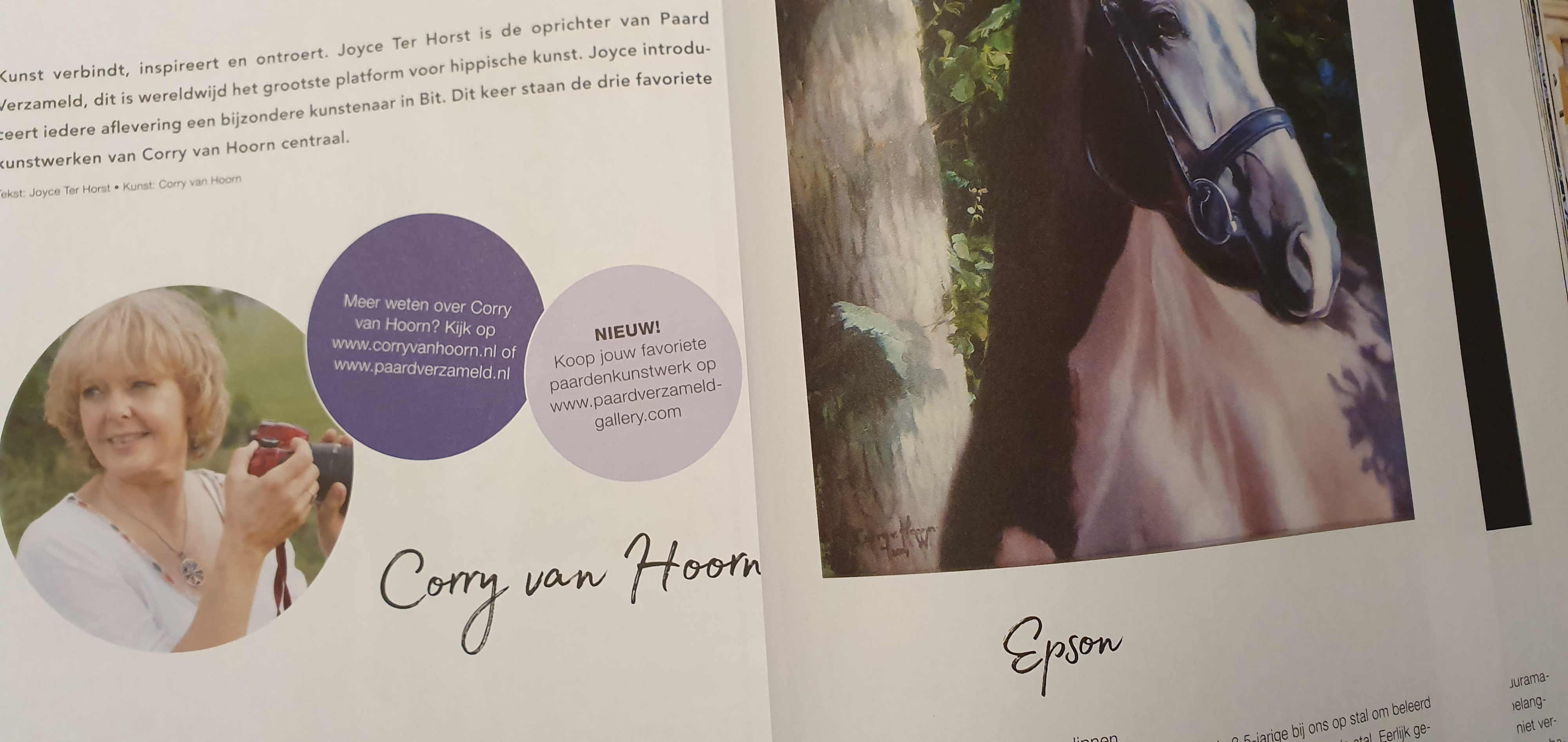 paarden bit magazine corry van hoorn