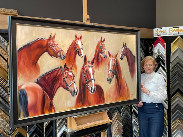 fokmerrie met 6 kinderen corry van hoorn 90x180